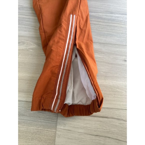 VINTAGE Reebok Track Suit Women’s XS‎ Burnt Orange Texas Lined 2 Piece Y2K Logo - Picture 14 of 16